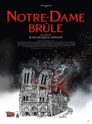 Notre Dame brule